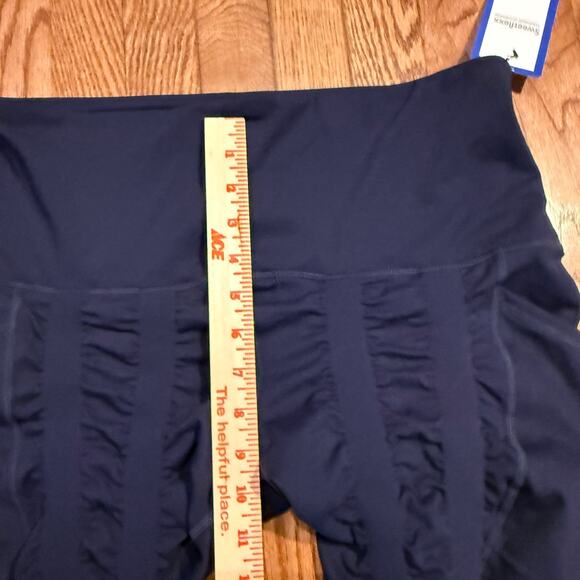 Sweetflexx Scrunch Leggings Navy High Waist Resistance Activewear 14 - Picture 10 of 11